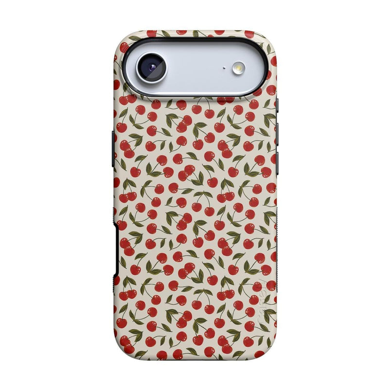 Cherry on Top | Red Cherries Case iPhone Case get.casely Bold + MagSafe® iPhone 17 Air 