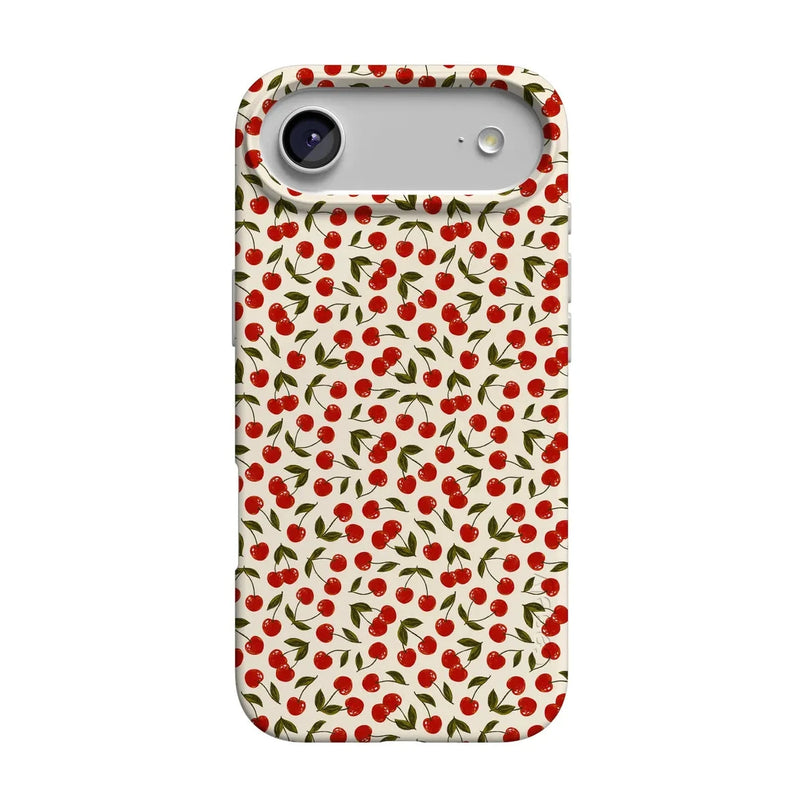 Cherry on Top | Red Cherries Case iPhone Case get.casely Classic + MagSafe® iPhone 17 Air 