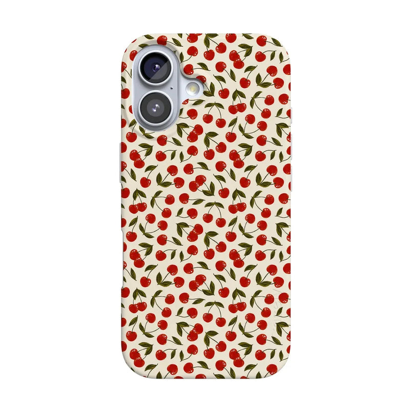 Cherry on Top | Red Cherries Case iPhone Case get.casely Classic + MagSafe® iPhone 17 