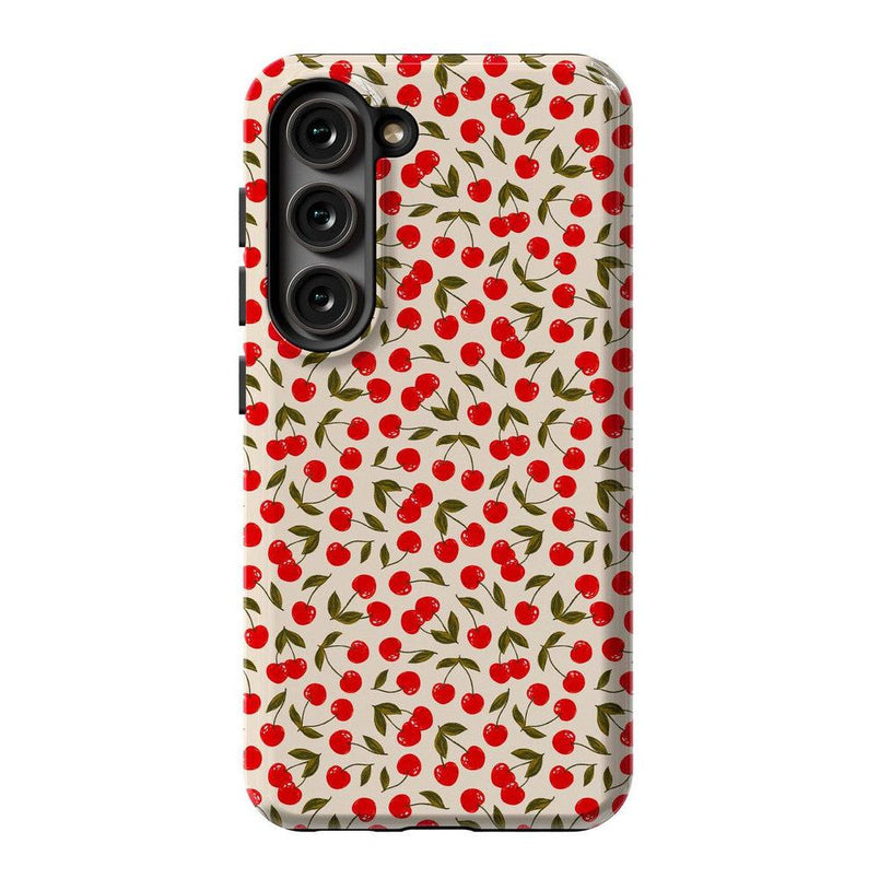Cherry on Top | Red Cherry Case iPhone Case get.casely Essential Galaxy S23