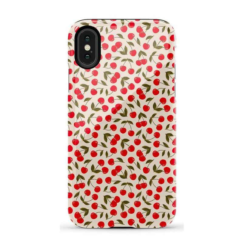Cherry on Top | Red Cherry Case iPhone Case get.casely Essential iPhone X / XS 