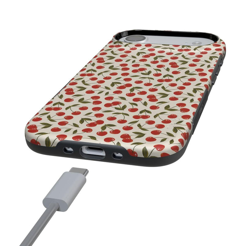 Cherry on Top | Red Cherries Case iPhone Case get.casely 
