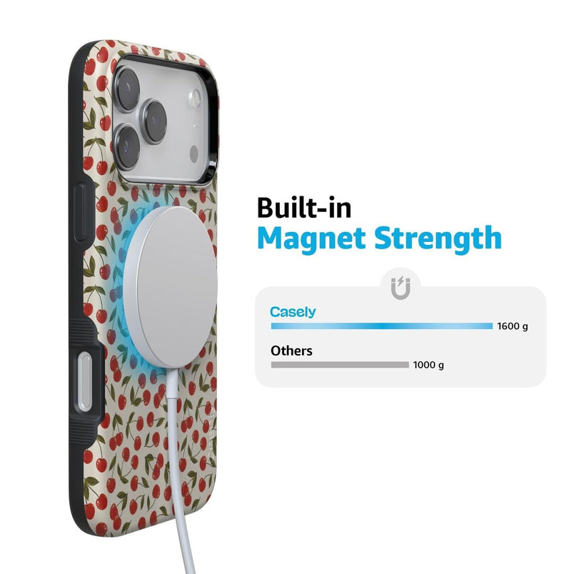 Cherry on Top | Red Cherries Case iPhone Case get.casely 