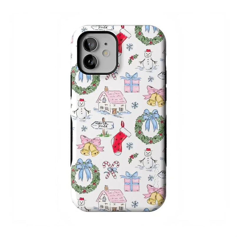 Christmas Morning | Vintage Cartoon Case Phone Case Casetry Bold Flex + MagSafe® iPhone 12