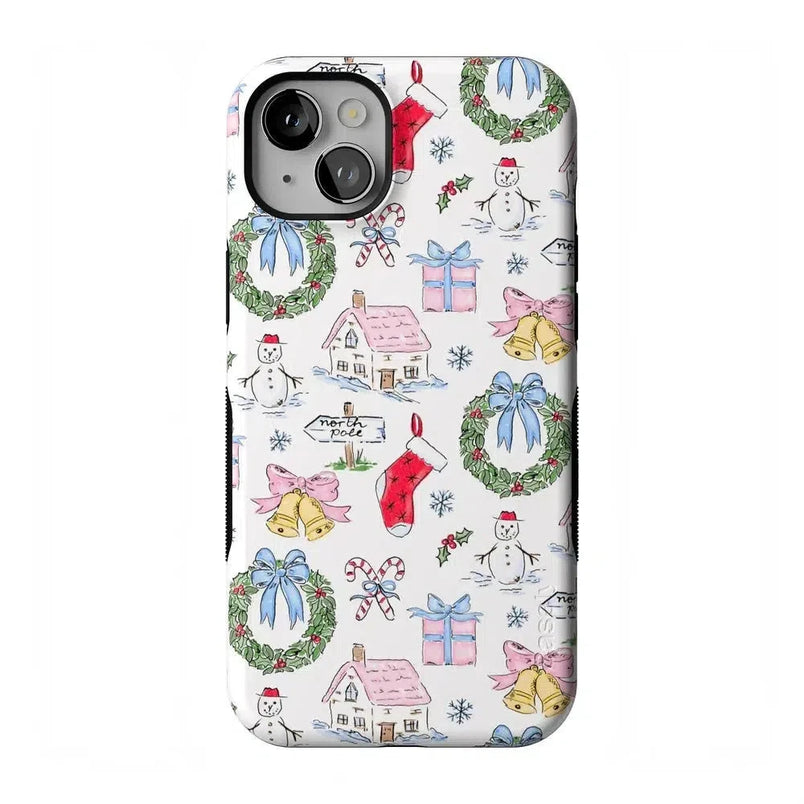 Christmas Morning | Vintage Cartoon Case Phone Case Casetry Bold Flex + MagSafe® iPhone 14 Plus