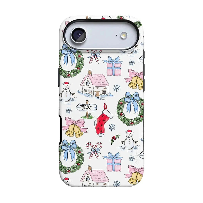 Christmas Morning | Vintage Cartoon Case Phone Case Casetry Bold Flex + MagSafe® iPhone 17 Air 