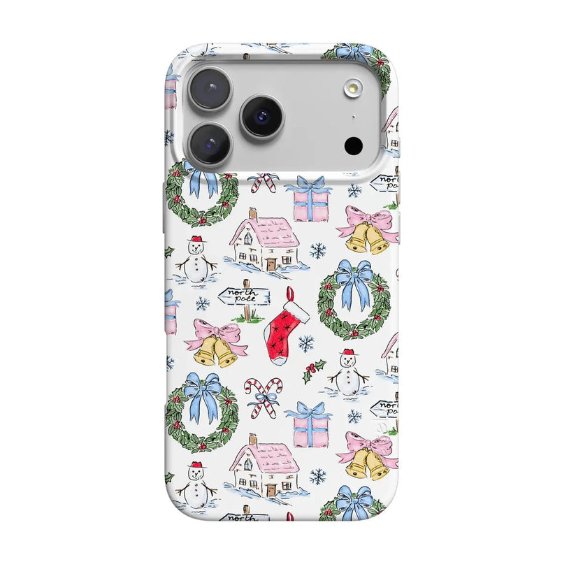 Christmas Morning | Vintage Cartoon Case Phone Case Casetry Classic + MagSafe® iPhone 17 Pro Max 