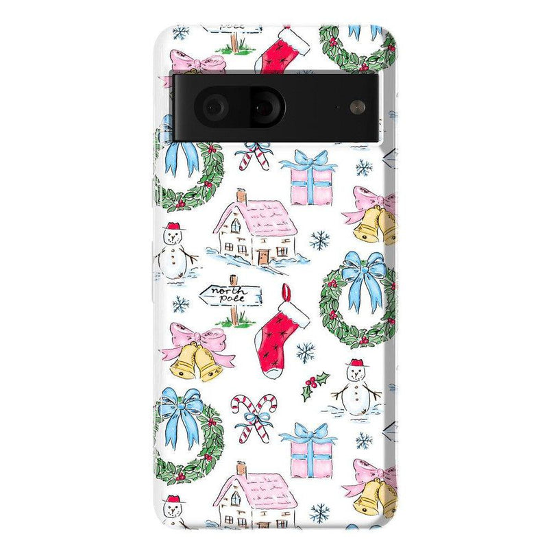 Christmas Morning | Vintage Cartoon Case Phone Case Casetry Essential Google Pixel 7