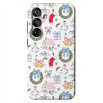 Christmas Morning | Vintage Cartoon Case Phone Case Casetry Essential + MagSafe® Galaxy S25 Plus