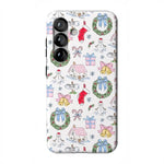 Christmas Morning | Vintage Cartoon Case Phone Case Casetry Essential + MagSafe® Galaxy S25