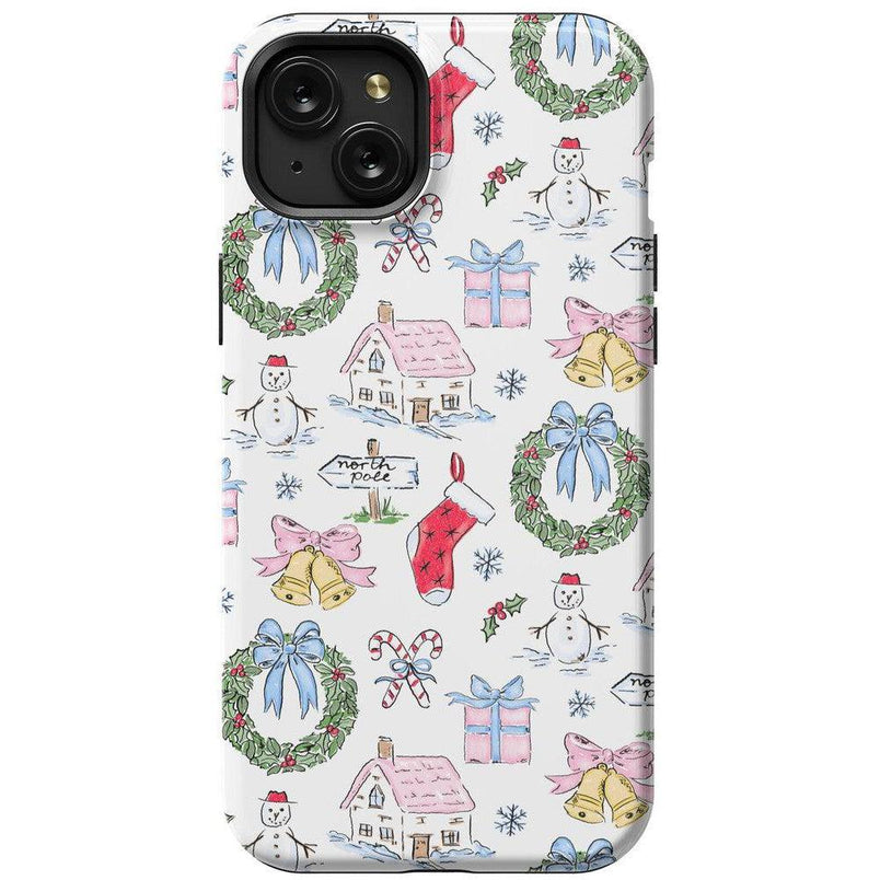 Christmas Morning | Vintage Cartoon Case Phone Case Casetry Essential + MagSafe® iPhone 15 Plus