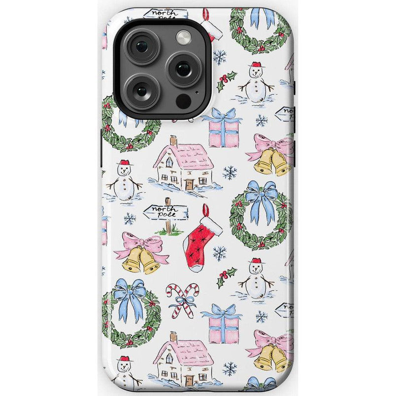 Christmas Morning | Vintage Cartoon Case Phone Case Casetry Essential + MagSafe® iPhone 15 Pro Max