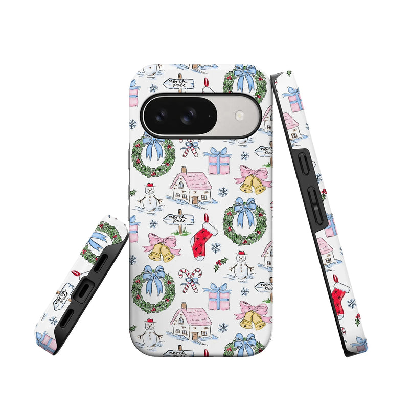 Christmas Morning | Vintage Cartoon Case Phone Case get.casely 