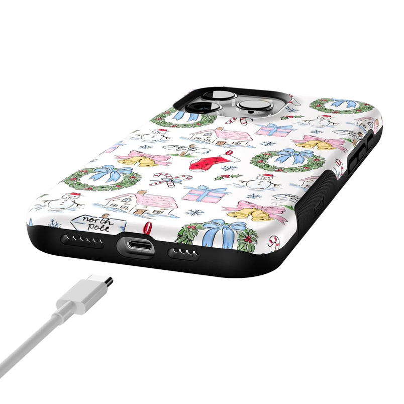 Christmas Morning | Vintage Cartoon Case Phone Case Casetry 