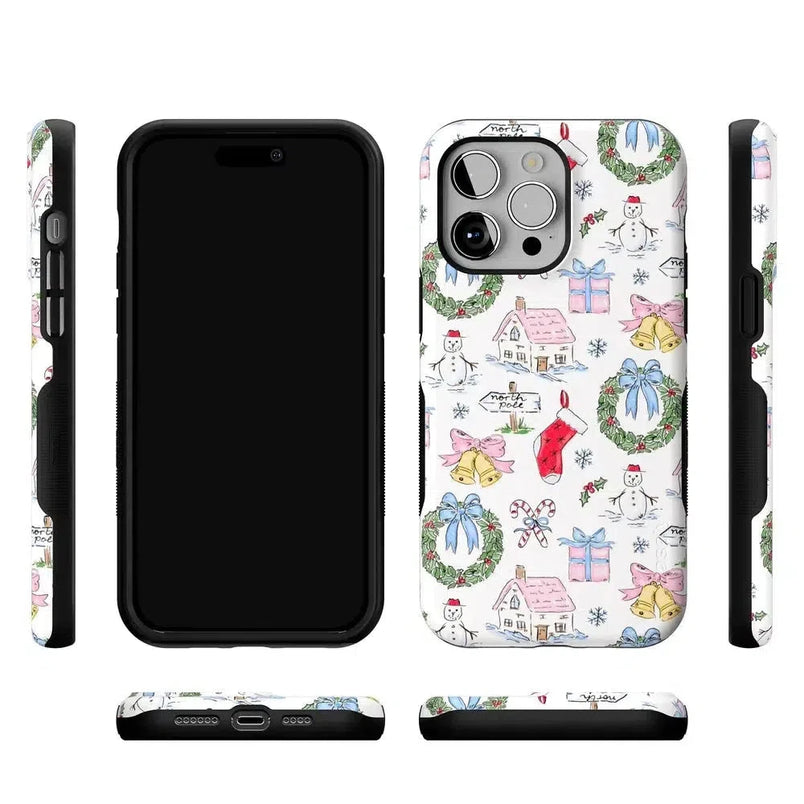 Christmas Morning | Vintage Cartoon Case Phone Case Casetry 