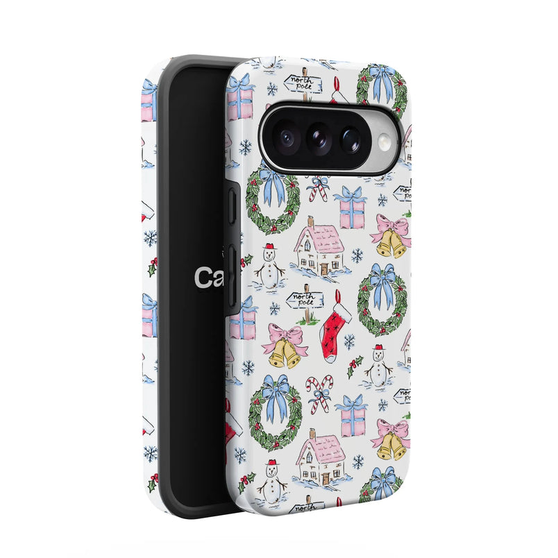 Christmas Morning | Vintage Cartoon Case Phone Case get.casely 