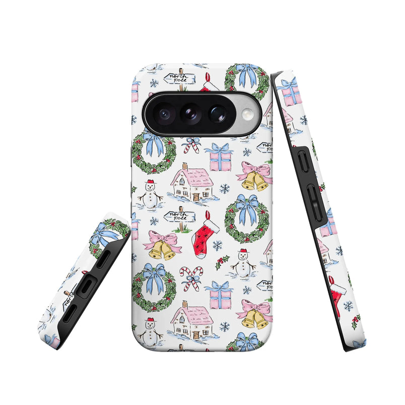 Christmas Morning | Vintage Cartoon Case Phone Case get.casely 