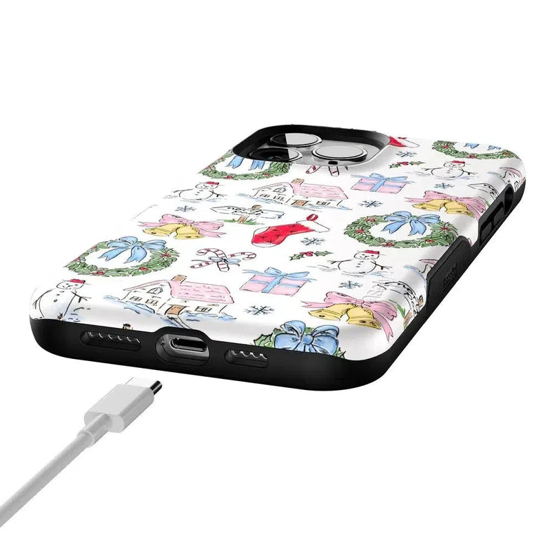 Christmas Morning | Vintage Cartoon Case Phone Case Casetry 