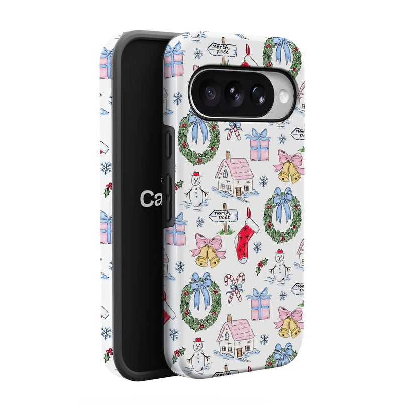 Christmas Morning | Vintage Cartoon Case Phone Case get.casely 