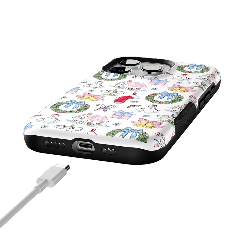 Christmas Morning | Vintage Cartoon Case Phone Case Casetry 