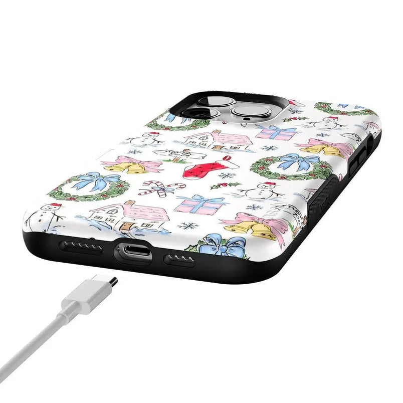 Christmas Morning | Vintage Cartoon Case Phone Case Casetry 