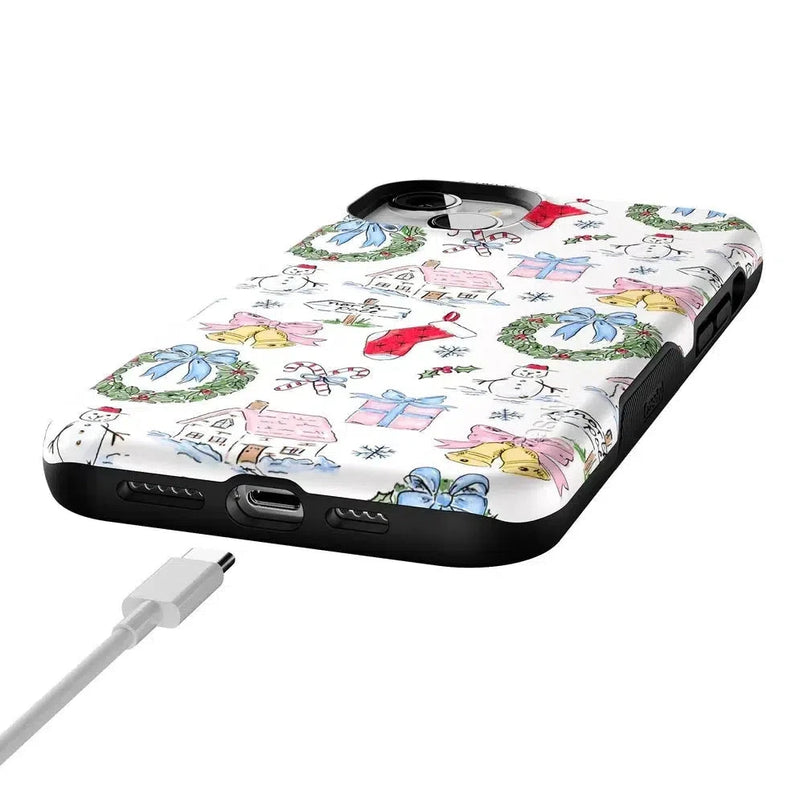 Christmas Morning | Vintage Cartoon Case Phone Case Casetry 