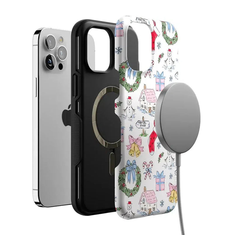 Christmas Morning | Vintage Cartoon Case Phone Case Casetry 