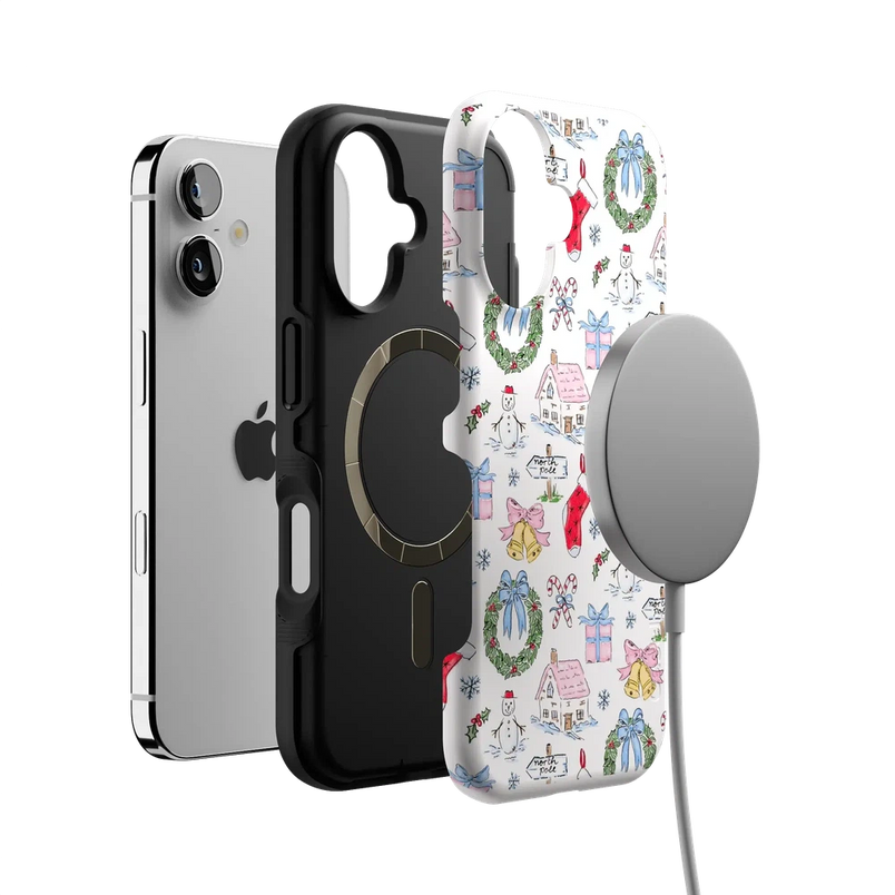 Christmas Morning | Vintage Cartoon Case Phone Case Casetry 