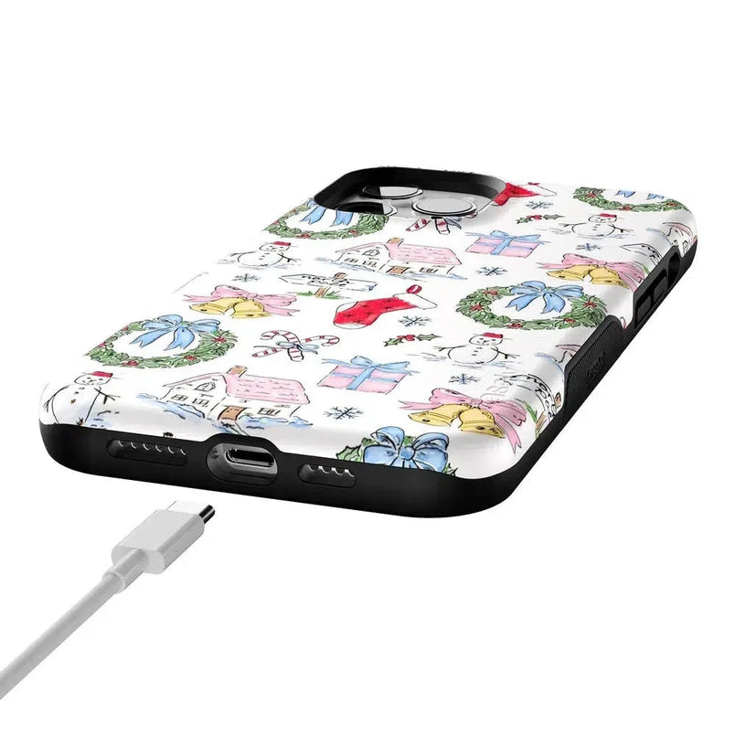 Christmas Morning | Vintage Cartoon Case Phone Case Casetry 