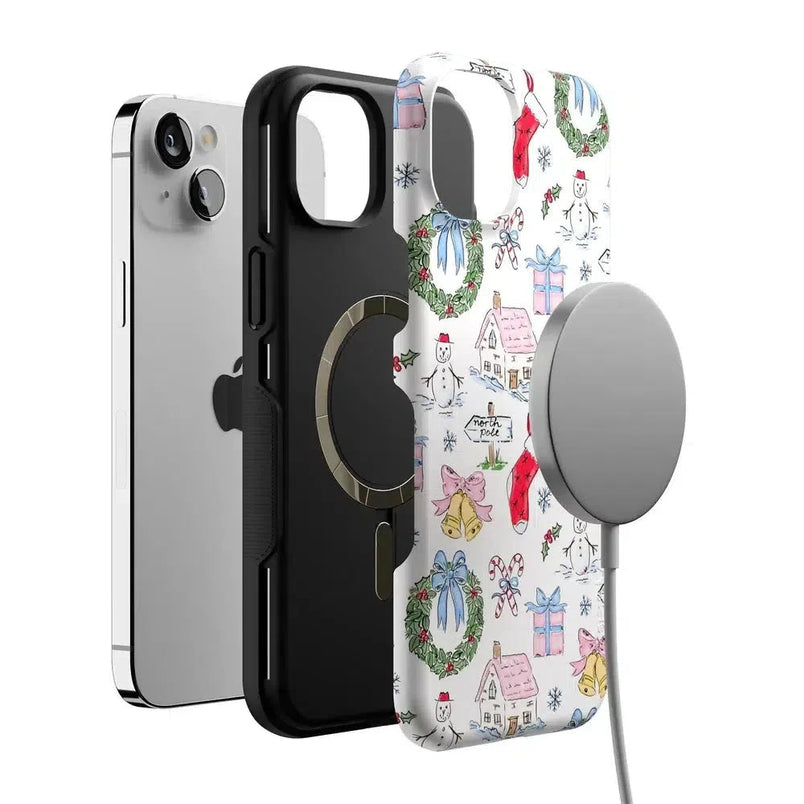 Christmas Morning | Vintage Cartoon Case Phone Case Casetry 