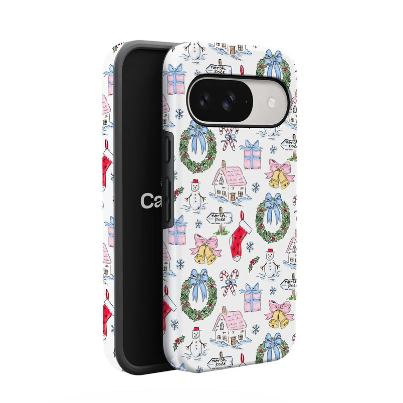 Christmas Morning | Vintage Cartoon Case Phone Case get.casely 