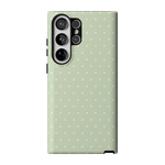 On the Dot | Green Polka Dot Case