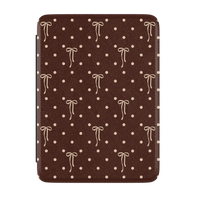 Teddy Bows | Brown Polka Dot Kindle Case | Casely