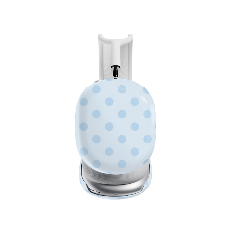 Spotted in SoHo | Light Blue Polka Dot AirPods Max Case