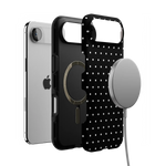 On the Dot | Black Polka Dot Case