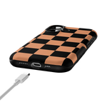Fit Check | Black & Brown Checkerboard Case