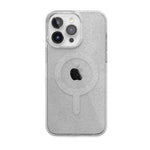 Clear Skies | Clear Shimmer Case iPhone Case get.casely Classic + MagSafe® iPhone 15 Pro Max 
