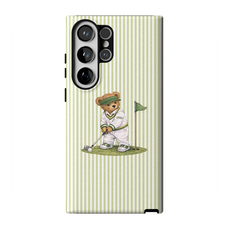 Bear on the Green | Clubhouse Case - Galaxy S23 Ultra