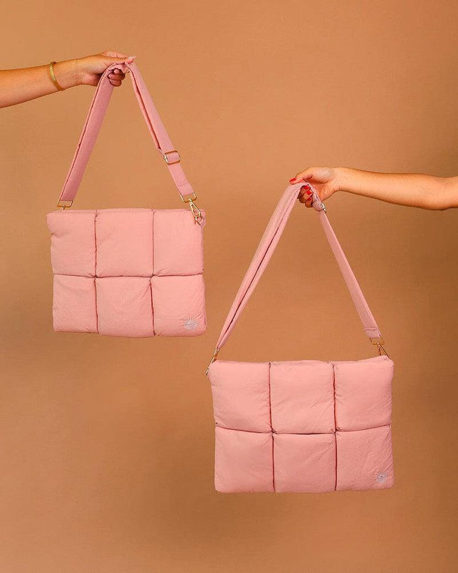 Cloud Carryall | Blush Laptop Bag get.casely 