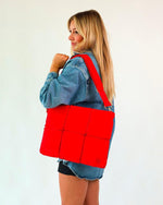 Cloud Carryall | Cherry Laptop Bag get.casely 