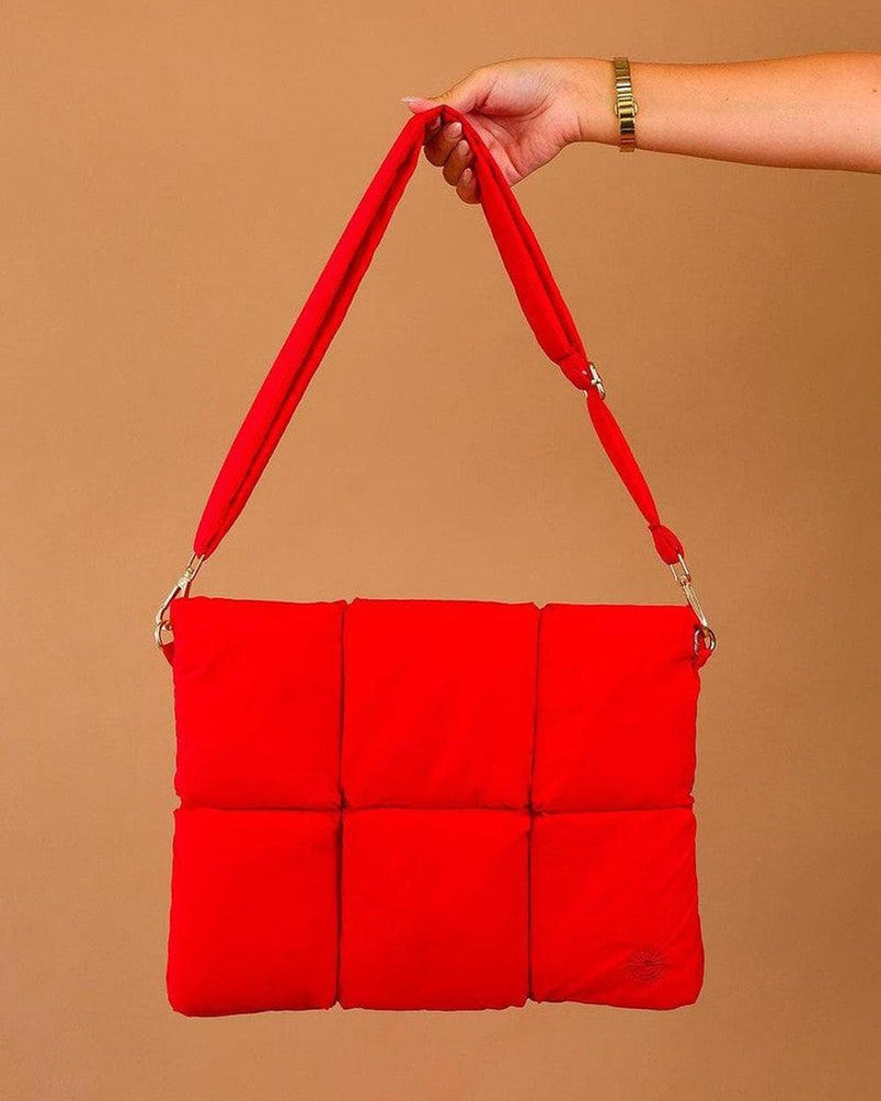 Cloud Carryall | Cherry Laptop Bag get.casely 