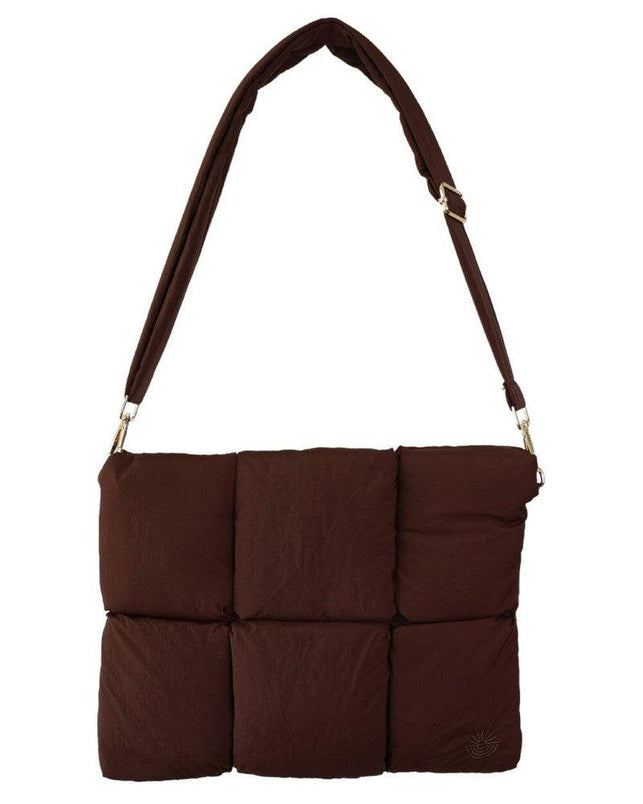 Cloud Carryall | Cocoa Laptop Bag get.casely Medium 