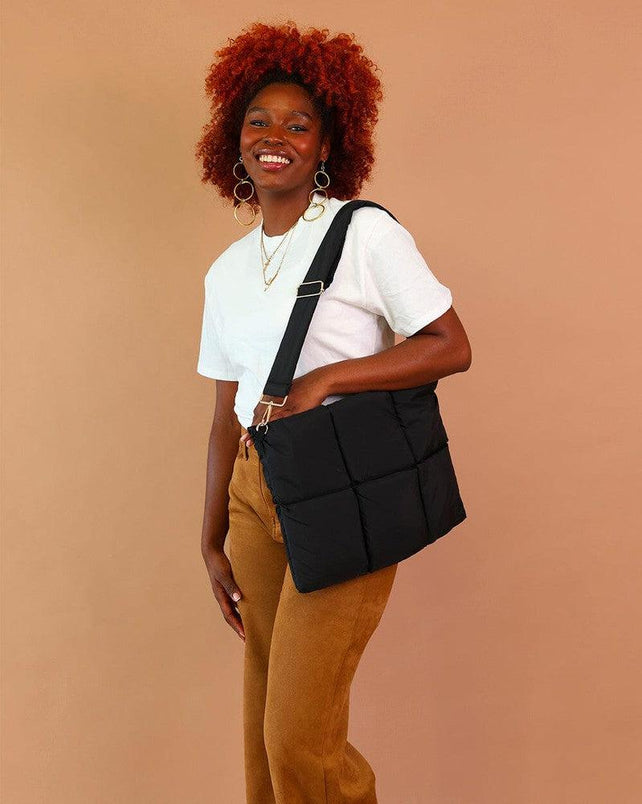 Cloud Carryall | Onyx Laptop Bag get.casely 