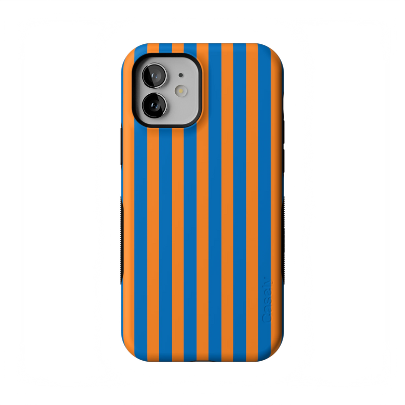 Go New York | Blue & Orange Stripes Case - iPhone 12