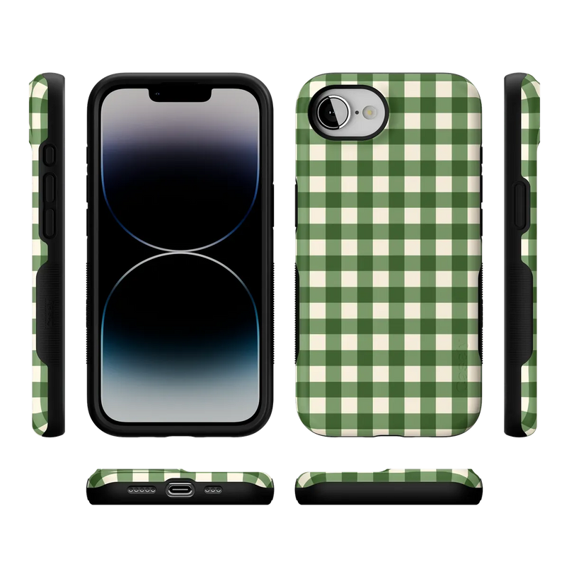 Checked Twice | Green Plaid Case