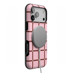 Uptown Gridlock | Pink Checkerboard Case