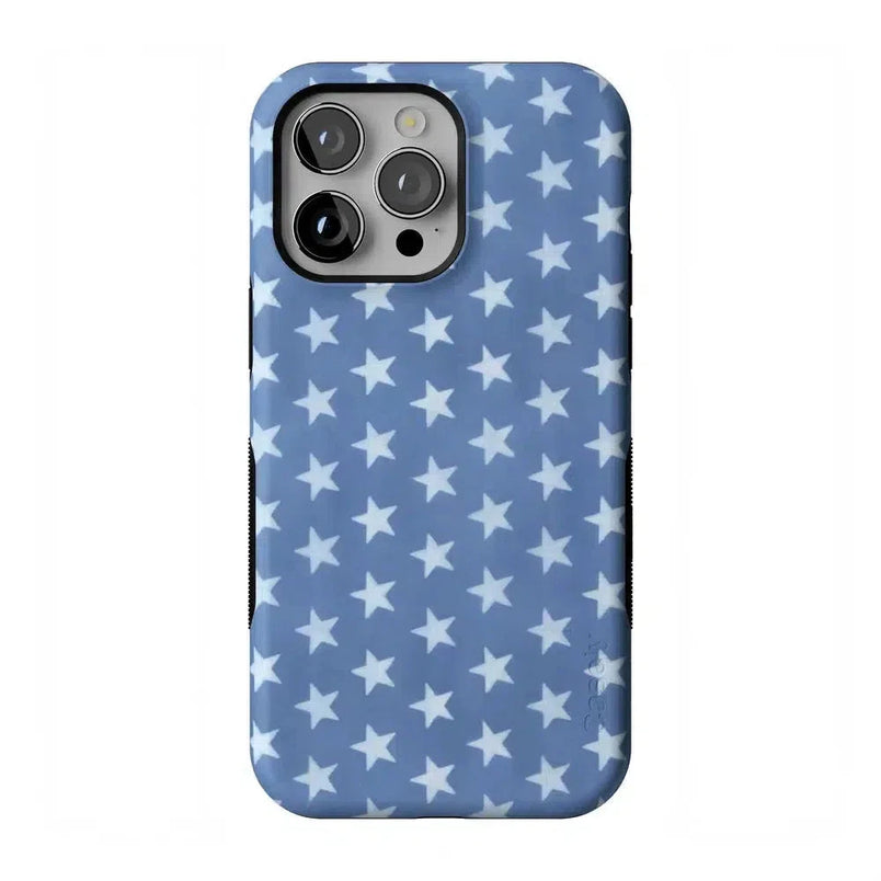 Coastal Blues | Denim Stars Case Phone Case Casetry Bold Flex + MagSafe® iPhone 14 Pro Max