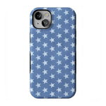 Coastal Blues | Denim Stars Case Phone Case Casetry Bold Flex + MagSafe® iPhone 14 Plus