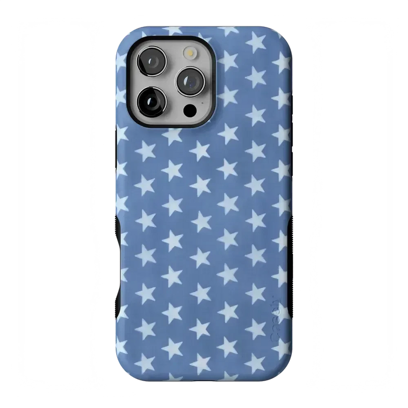 Coastal Blues | Denim Stars Case Phone Case Casetry Bold Flex + MagSafe® iPhone 16 Pro Max 