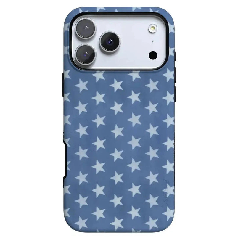 Coastal Blues | Denim Stars Case Phone Case Casetry Bold Flex + MagSafe® iPhone 17 Pro Max 